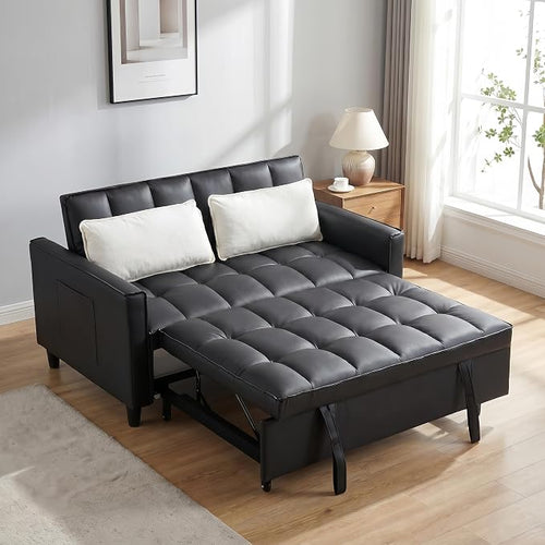 3 in 1 Convertible Sofa Bed, Loveseat Sleeper Sofa by Outdoorchairs