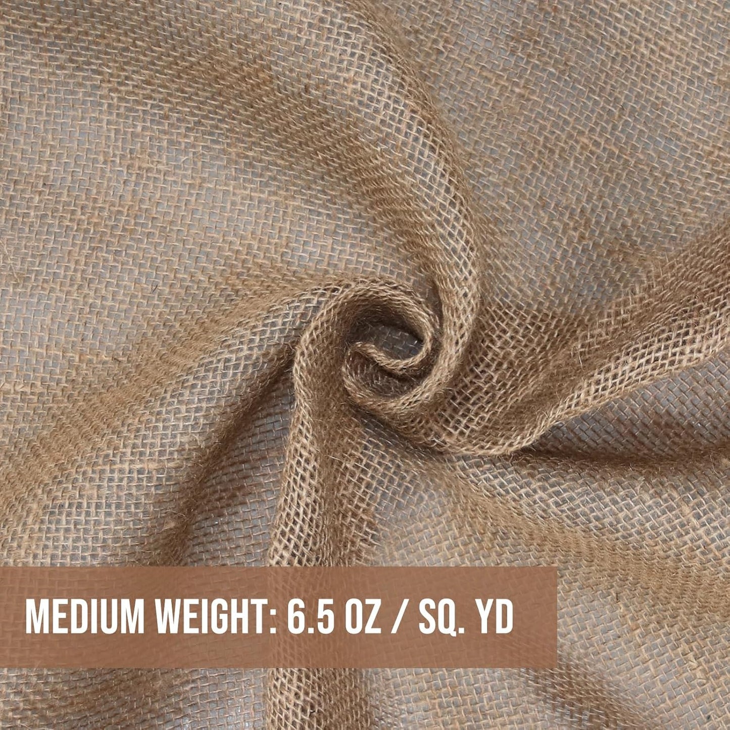 Garden Burlap Roll, 40" x 50 Feet Natural Jute Burlap Fabric Roll for Gardening Raised Bed Liners,Seed Cover,Edging,Weed Barrier,Aisle Runner Plant Cover Tree Protections (40" x 50 Feet)