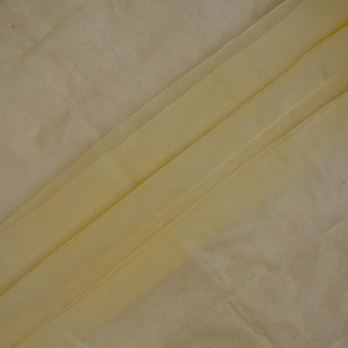 Organza Fabric 10 Yard Bridal Solid Sheer Bolt for Home Décor, Table Décor, Bridal, Fashion, Crafts, Decorations Silky Shiny Organza 44" - (10 Yard, Champagne)