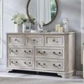 T4TREAM Farmhouse 7 Drawers Dresser by T4TREAMFurniture