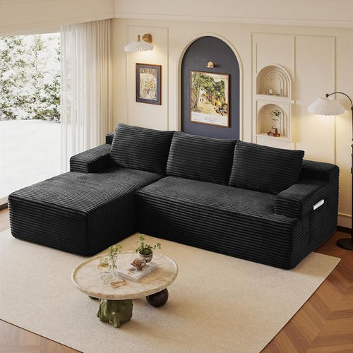 96" Sectional Couches for Living Room Cloud Couch Sofa by AWarmHomeForYou