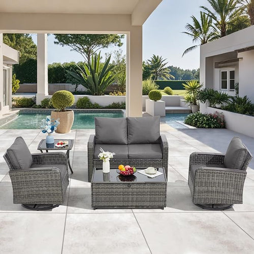 5 Pieces Outdoor Furniture Set by YALISSEY