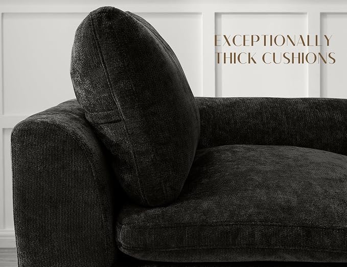 ohllob 78.9" Loveseat Sofa, Cloud Boneless Couches - Image 3
