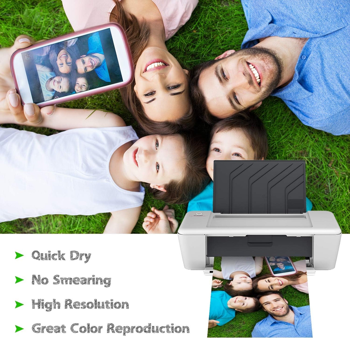 Koala Ultra Premium Photo Paper 11x17 In Glossy Photo Printer Paper for Inkjet Printer Water Resistant 50 Sheets 72lb