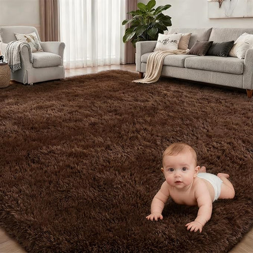 6x9 Area Rugs for Living Room Bedroom: Ultra Soft Fluffy Shag Rug Upgrade - Image 2