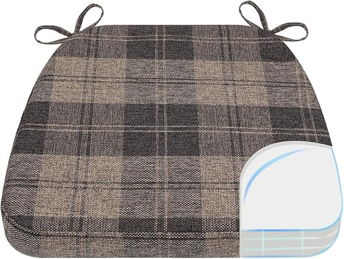 AAAAAcessories D-Shaped Chair Cushions, Machine-Washable Cover by AAAAAcessories