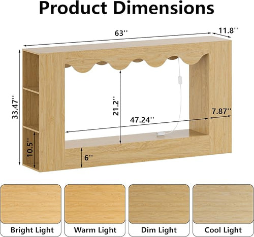 63-Inch Smart Console Table - Image 2