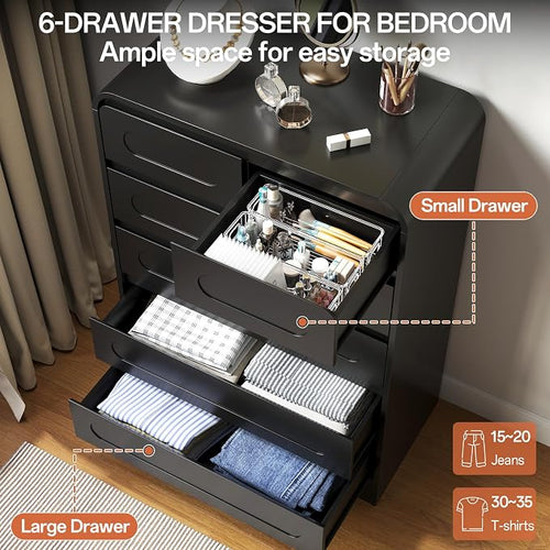 3 Piece Bedroom Set, Dresser and Nightstand Sets - Image 2