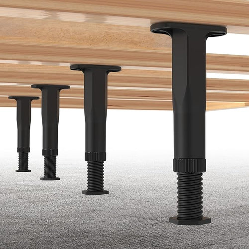 4 PCS Adjustable Bed Frame Support Legs, Frame Center Slats Heavy Support Leg by appacare