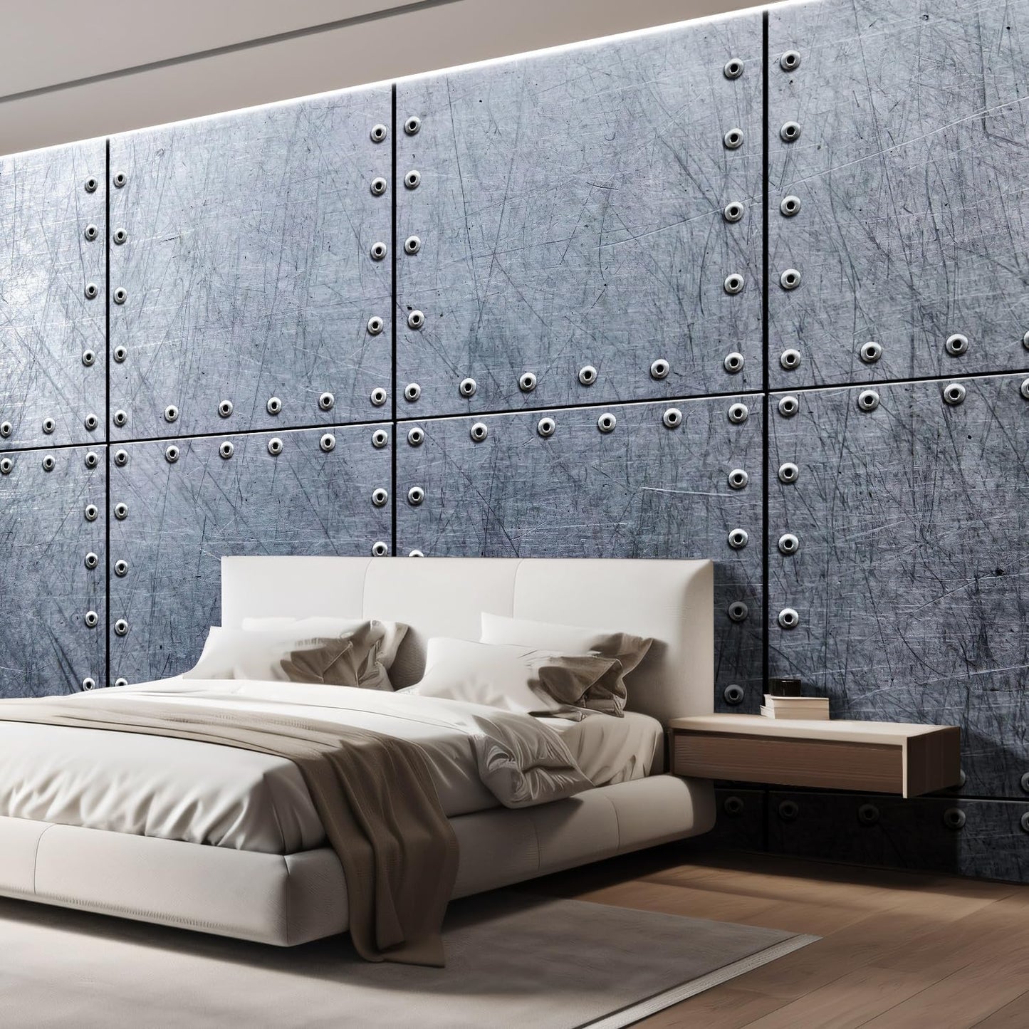 wall26 Metal Wallpaper Background Canvas Art Wall Decor - 108x168 inches