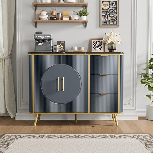 47.3" Modern Buffet Cabinet by RNLRNL