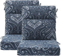 Unimatta Outdoor High Back Chair Cushion Seat Pads, 44 x 21 Inch by Unimatta