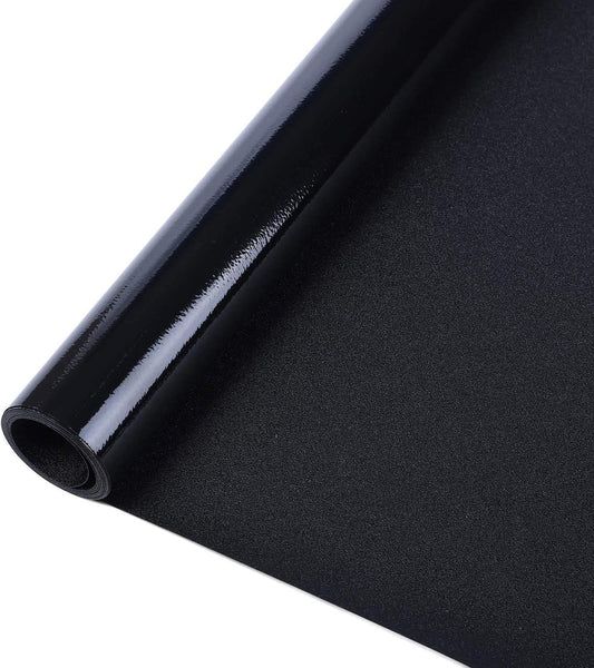rabbitgoo Blackout Window Film, Sun Heat Blocking Privacy Cover for Glass, Removable Opaque Room Darkening Dark Black Out Window Covers Tint Shades for Home Day Sleep Light Blocker 11.8 x 118.1 Inches