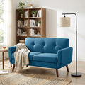 Tbfit 56" W Loveseat Sofa, Mid Century Modern Decor Love Seat Couches by TBfit