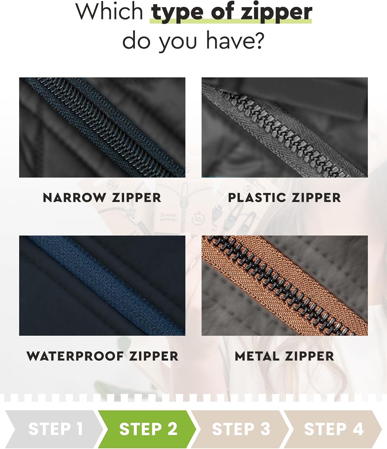 ZlideOn Zipper Pull Replacement - 7pcs, Silver, Large - Instant Zipper Replacement Slider Multipack