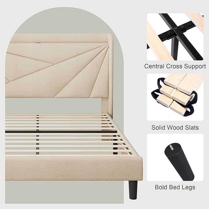 Feonase Full Size Bed Frame - Image 6