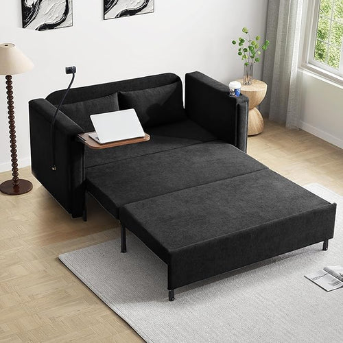 3-in-1 Convertible Sleeper Sofa Couch by LEVNARY