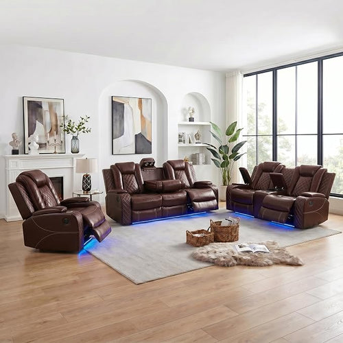 3-Piece Power Recliner Set by Unknown