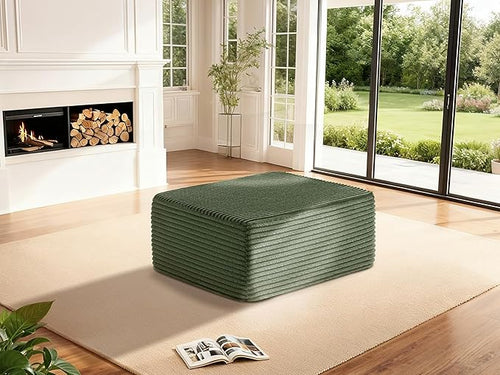 37" Cloud Sectional Couch Ottoman by VYUXWO