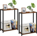 Homleke Narrow Side Tables Set of 2 by Homleke
