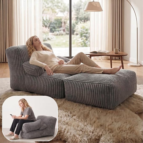 6FT Large Bean Bag Chair Lounger by MaxiBean