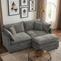 78” Modular Sectional Sofa, L Shaped Cloud Couch by Unknown