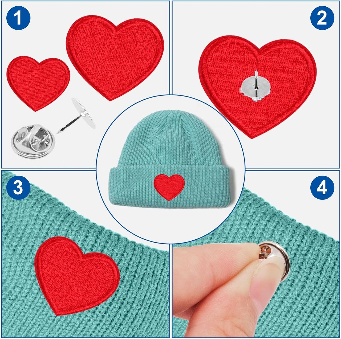 50 Set Pin Backs, Blank Pins Scatter Butterfly Clutch Pin Holder Enamel Pin Locking Backs Tie Tacks Jewelry Pin Backings Clasp for Brooch Lapel Hat Uniform Badges Tie Tack (10mm, Silver)