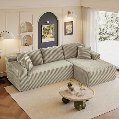 96" Sectional Couches for Living Room Cloud Couch Sofa by AWarmHomeForYou