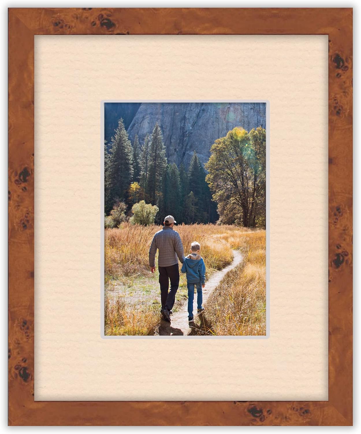 Pack of TEN 11x14 Mats Bevel Cut for 8.5x11 Photos - Acid Free Beige Precut Matboards For Pictures, Photos, Framing - 4-ply Thickness