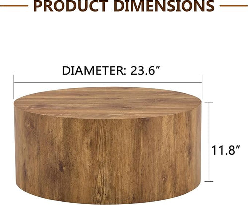 23.6'' Modern Round Coffee Table - Image 2