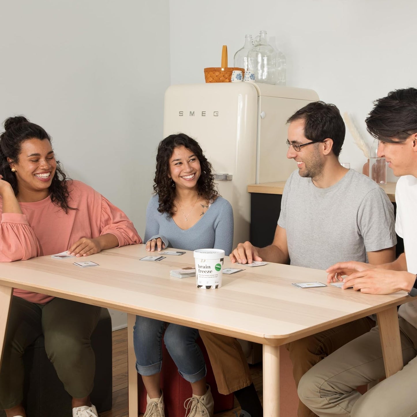 Brain Freeze Party Game - The Hilarious Speak-Before-You-Think Family Card Game for Kids, Teens, College Students, Adults + Families, at Fun Parties and Board Games Night with Friends