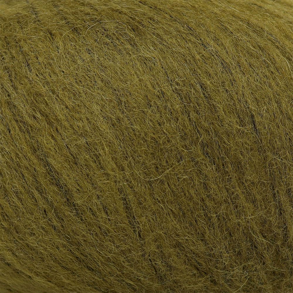 Pullu - Baby Alpaca Merino Wool Yarn Set of 3 Skeins (150 Grams) Worsted Weight - Sourced Directly from Peru - Heavenly Soft and Perfect for Knitting and Crocheting (Leaf Green)