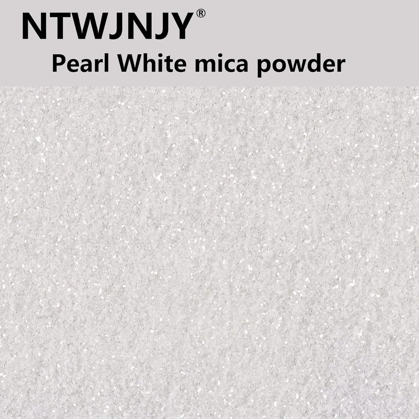 Pearl White Mica Powder, Natural Shimmer Mica Powder for Epoxy Resin/Candle/Soap/Lip Gloss/Slime/Bath Bombs/Quicksand/Car Paint pigments.Candle Dye,Soap Making Dye(50g/1.7oz)