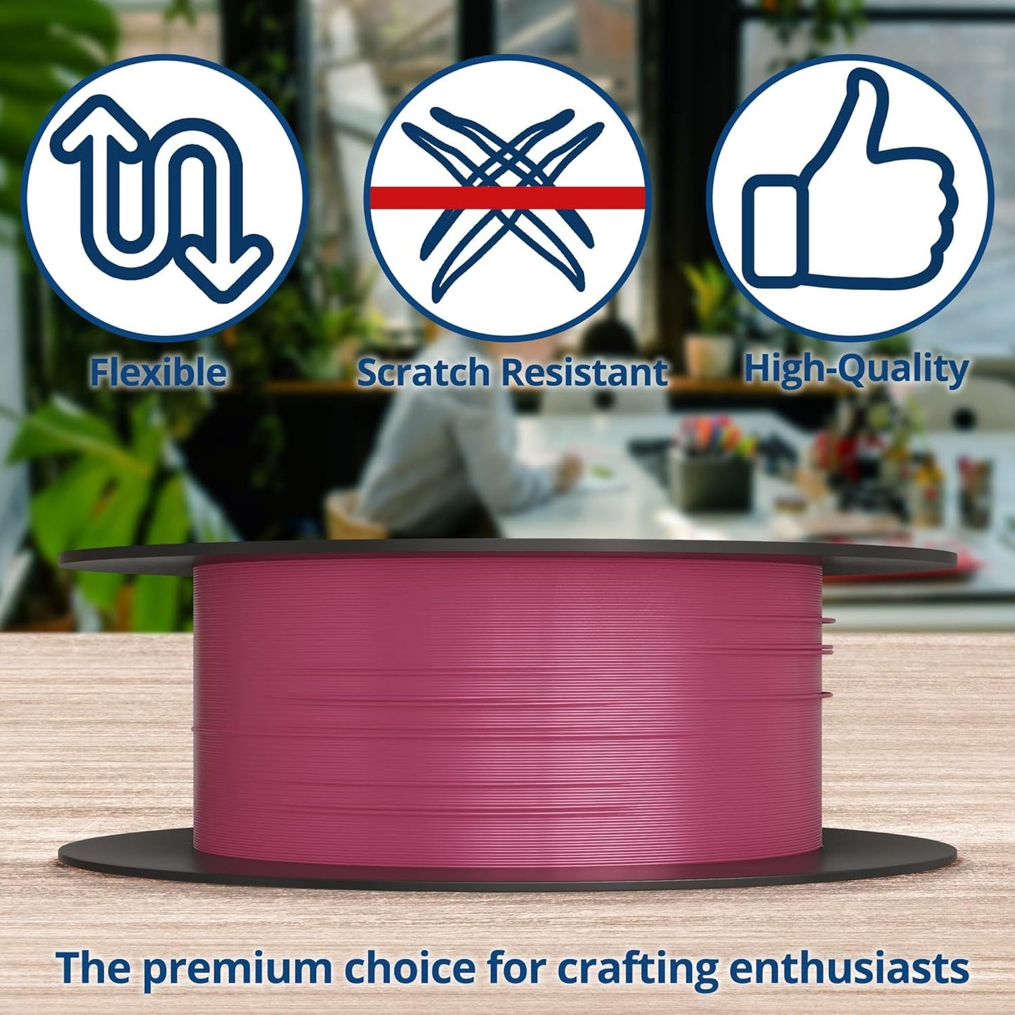 Soft Flex 49 Strand Beading Wire - Medium 0.19 Diameter - 100 Feet Nylon Design Wire