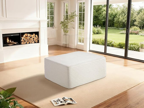 37" Cloud Sectional Couch Ottoman by VYUXWO
