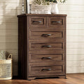 AODK Farmhouse Tall 6 Drawer Dresser by AODK