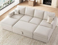 Belffin Modular Sectional Sleeper Sofa Bed by Belffin