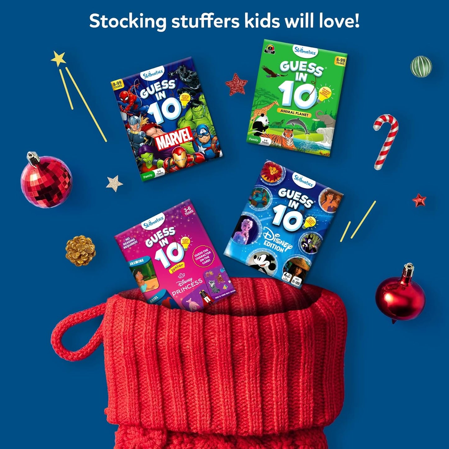 Skillmatics Guess in 10 American Cities, Perfect for Boys, Girls, Kids, and Families Who Love Card Games, Educational Toys & Games, Gifts for Ages 8, 9, 10 and Up