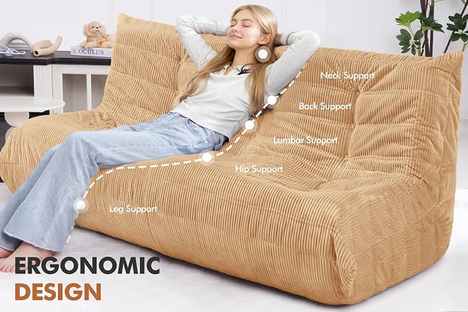 Bean Bag Chair, Giant Beanbag Chairs - Image 4