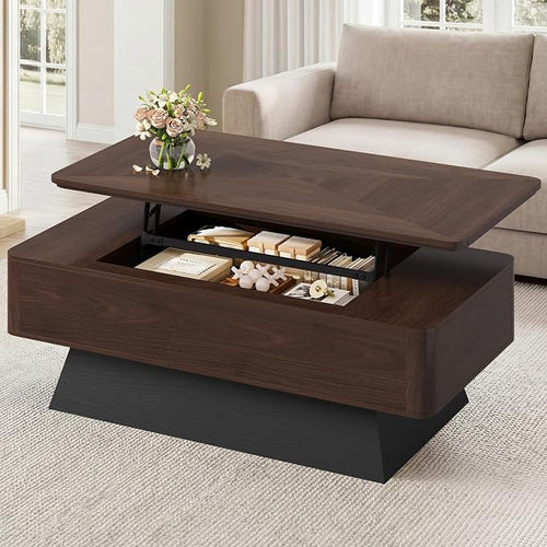47.2" Mid-Century Modern Lift Top Coffee Table by Unknown
