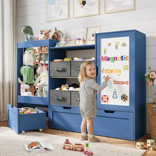 61" W Kids Toy Storage Organizer by VortinT