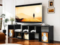 Recaceik Cube Bookshelf 2 Shelf Bookcase L-Shaped TV Console Stand Modern by Recaceik