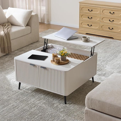 35.4" Lift Top Coffee Table by Fatmok