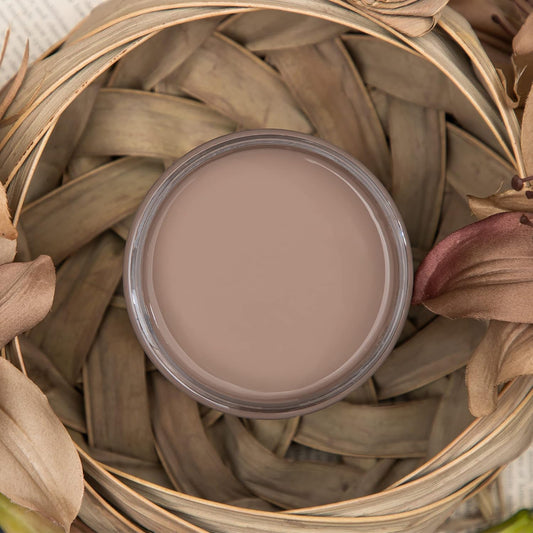 Dixie Belle Paint Company Chalk Finish Furniture Paint - Mud Puddle (1 Gallon - 128oz) - Matte Rich Taupe Chic Chalk Mineral DIY Furniture Paint