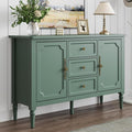 FansaFurn Green Storage Cabinet, Mid-Century Buffet Cabinet by FansaFurn