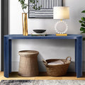60'' Console Table Sofa Table Thick Top Entryway Table, Hallway Table by LynHomeFurnitureMall