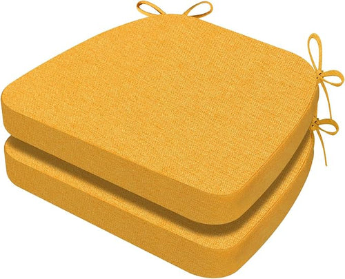 AAAAAcessories D-Shaped Chair Cushions, Machine-Washable Cover by AAAAAcessories