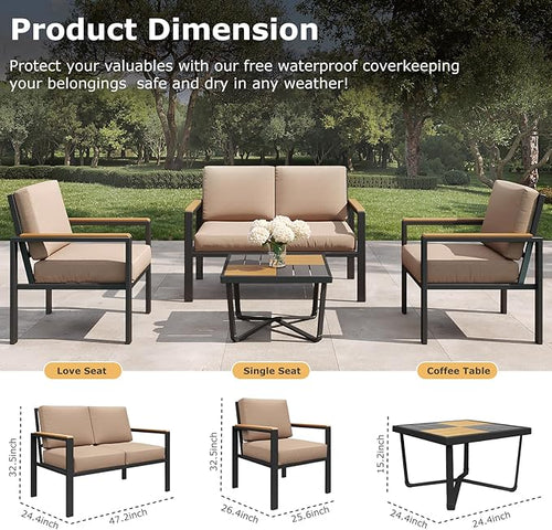 5-Piece Patio Furniture Set - Image 2
