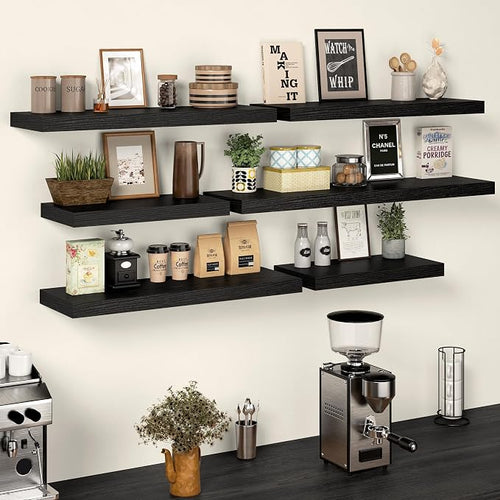 36 Inch Floating Shelves, 12 Inch Deep Floating Shelves - Image 2