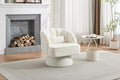 Garvee Ultra-Plush Swivel Accent Chair, 360° Barrel Lounge Chair by Garvee
